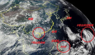 双台风共舞，8号悟空渐弱，9号摩羯携暴雨来袭
