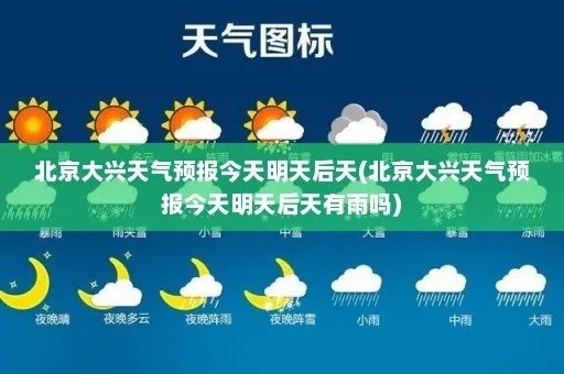 大兴天气预报，城市生活的智慧晴雨表