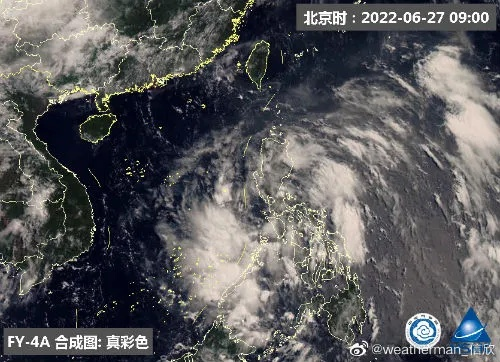 2022年第3号台风最新消息，暹芭登陆广东，风雨影响持续扩大