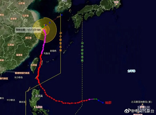 14号台风最新路径，强度持续增强，或于周末登陆我国沿海